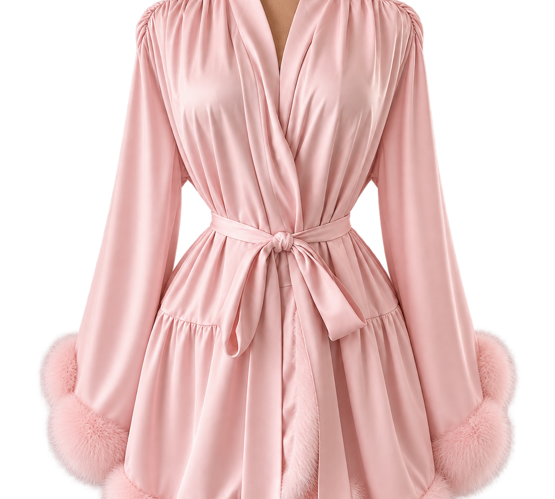 The Sovereign | Luxury Plush Satin Robe