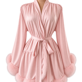 The Sovereign | Luxury Plush Satin Robe
